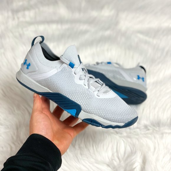 Under Armour Tribase Reign 3 Womens Running Shoe Gray 3025125-101 NEW Sz 8.5 - Picture 1 of 5